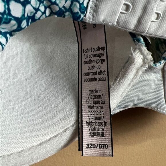 Victoria’s Secret Snake Print 32D T-Shirt Push Up Full Coverage Multi-Way Bra - Picture 3 of 4